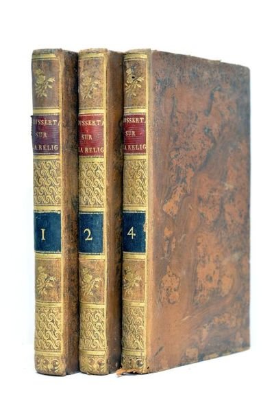 Dissertations sur la vérité de la religion. Seconde édition.