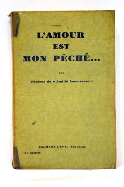 L'amour est mon péché…