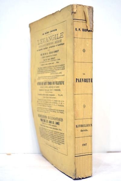 La pauvrété, sa mission dans l'église et dans le monde. …