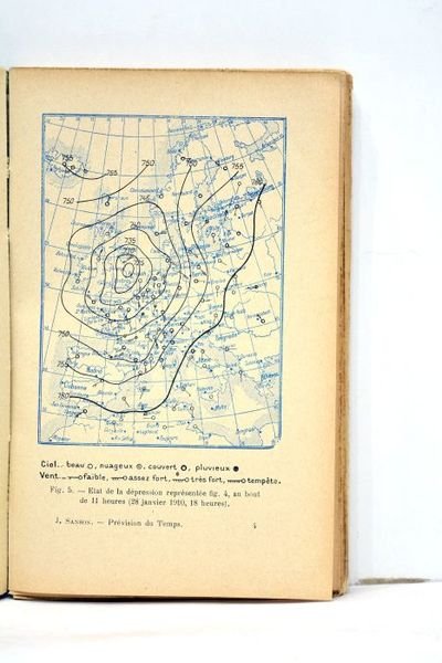 La prévision du temps en agriculture. Avec 60 figures intercallées …