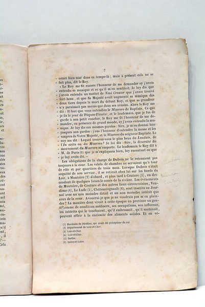 Fragments des Mémoires inédits de Dubois, gentilhomme servant du Roi, …