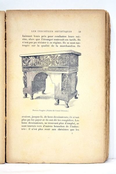 Les industries artistiques. Avec 128 figures dans le texte. Dessins …