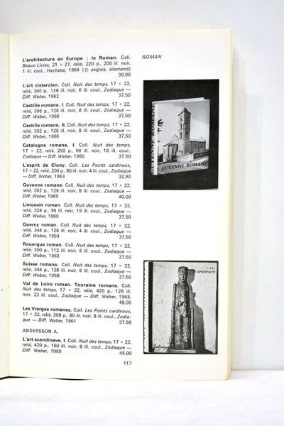 CATALOGUE des livres d'art français.