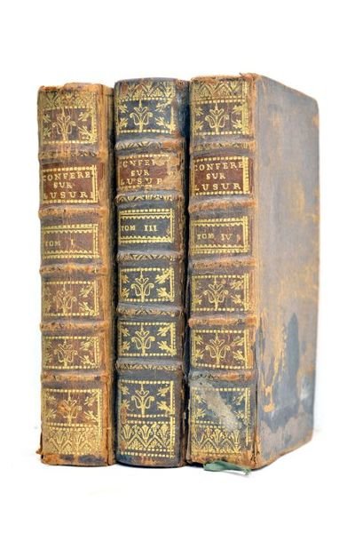 Conférences écclesiastiques de Paris sur l'usure et la restitution, où …