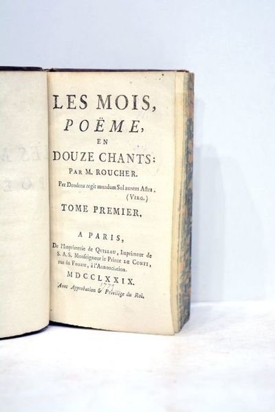 Les Mois. Poème en douze chants.