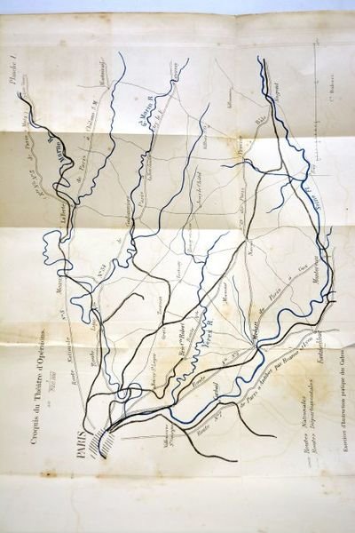 Exercices d'instruction pratique des cadres dans l'infanterie. Avec 18 croquis. …