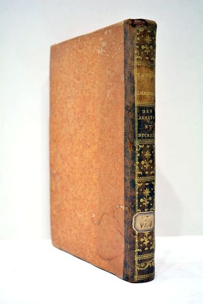 Table Chronologique des Arrêts des Communes, des Arrêtés et Décrets …