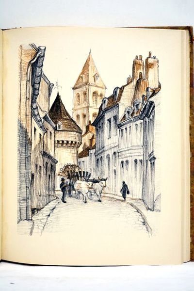 La Bourgogne. Types et coutumes. Dessins originaux de Louis. W. …