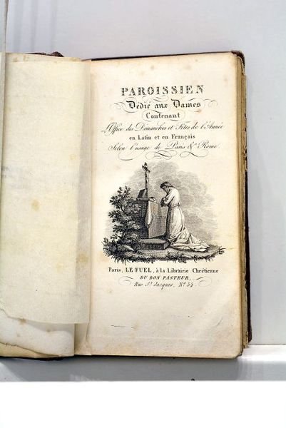 PAROISSIEN dédié aux Dames, conteant l'Office des Dimanches et Fêtes …
