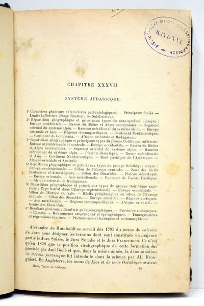 Traité de géologie.