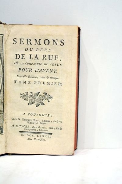 Sermons pour l'Avent. Nouvelle édition revue et corrigée. Tome premier.