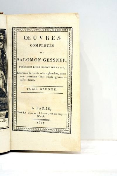 Oeuvres complètes. Précédées d'une notice sur sa vie et ornées …