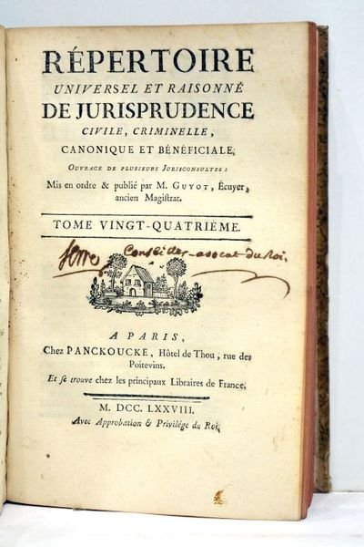 Répertoire universel et raisonné de jurisprudence civile, criminelle, canonique et …