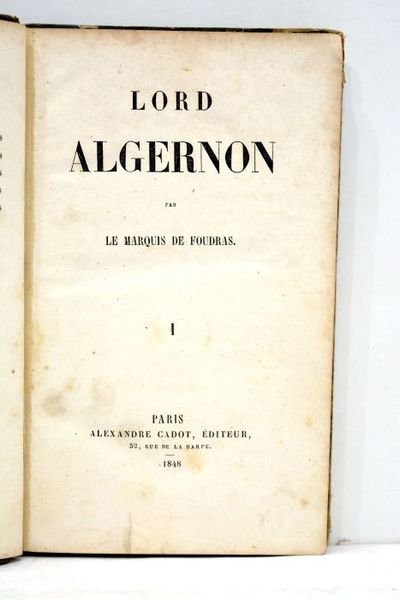 Lord Algernon.