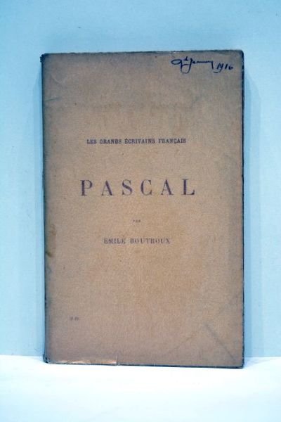 Pascal. Sixième édition.