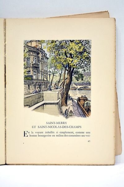 Le charme de Paris. Eglises et vieux logis. Illustrations en …