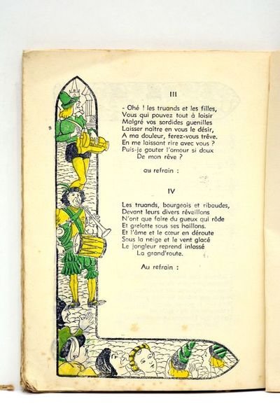 Chansons du Castel. Enluminures de Jean Desirand.