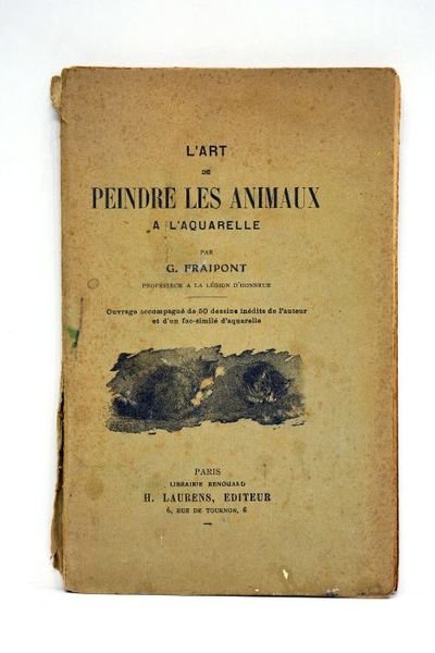 L'art de peindre les animaux à l'aquarelle. Ouvrage illustré de …