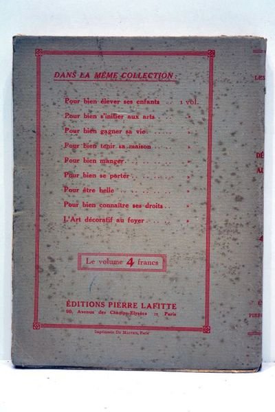 L'art décoratif au foyer. Sur un coin de table. Ouvrage …