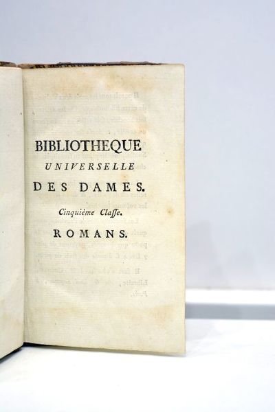 Bibliothèque Universelle des Dames.
