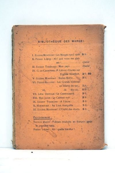 MARGES (Les). Tome XXVIII. Nº-14.