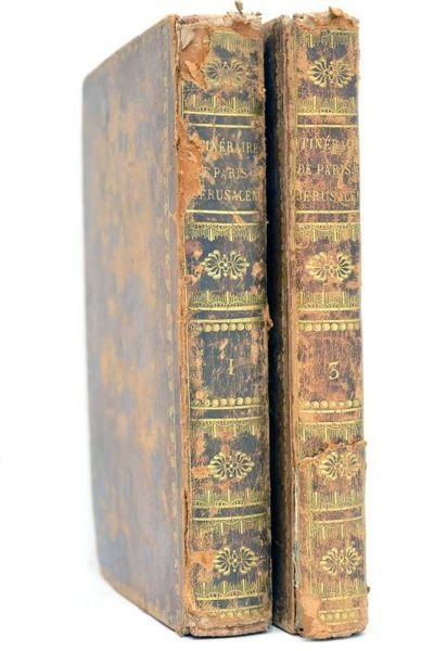 Itinéraire de Paris à Jérusalem et de Jérusalem à Paris, …