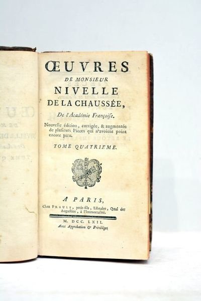 Oeuvres. Nouvelle édition, corrigée et augmentée de plusieurs pièces qui …