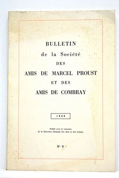 BULLETIN de la Société des Amis de Marcel Proust et …