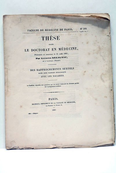 Thèse pour le Doctorat en Médecine, présentée et soutenue le …