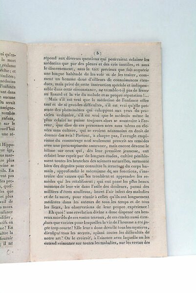 Annales d'Hygiène Maternelle. No. Ier. Aperçu général des préjugés en …