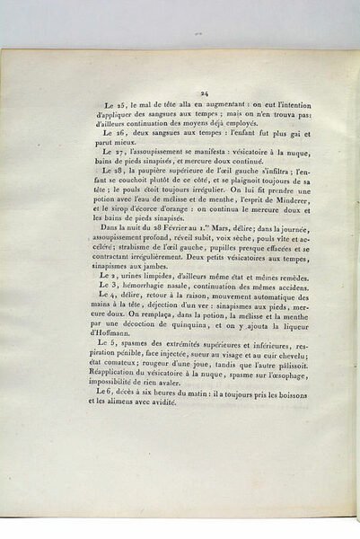 De l'Hydropisie Aigue des Ventricules du Cerveau dans l'enfance. Dissertation …