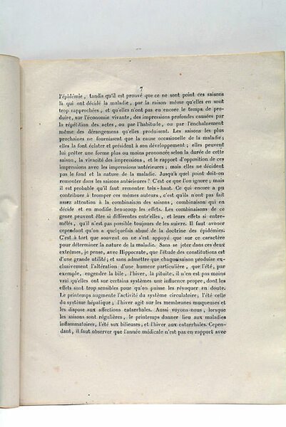 Sur une épidémie de fièvres intermittentes qui règne à Lavérune, …