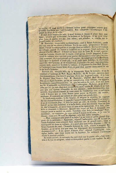 CURE ET LE MILITAIRE (Le). Fait historique arrivé le 18 …