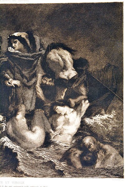 Dante et Virgile.