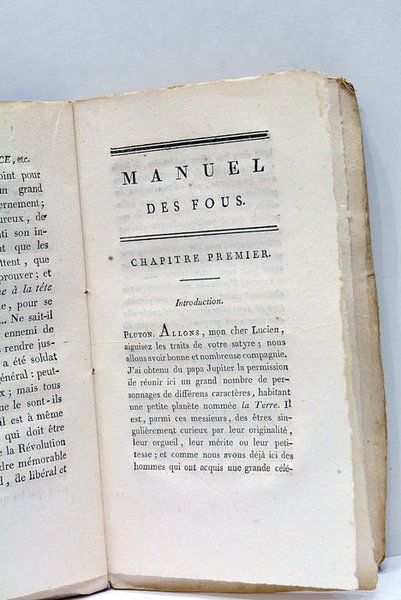 Manuel des fous ou Le grand festin de L'Élysée.