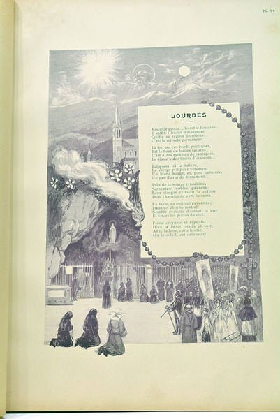 À travers l'Europe.