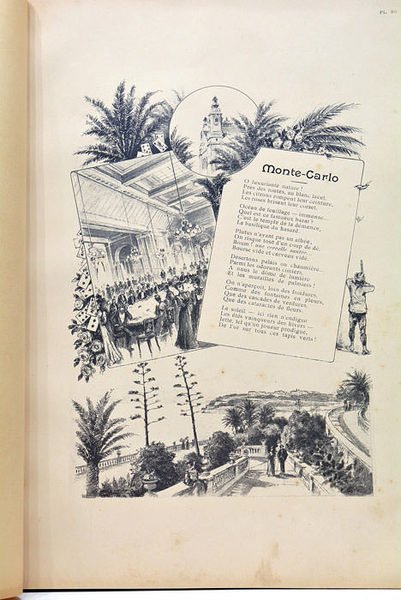 À travers l'Europe.