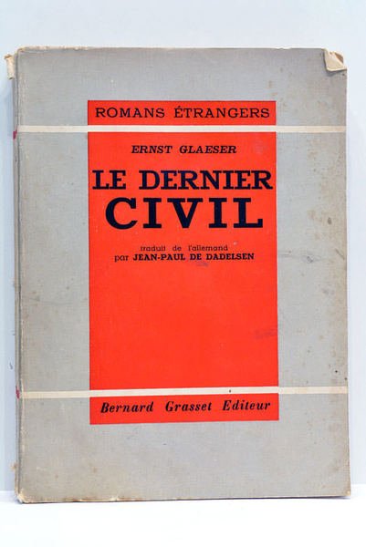 Le dernier civil. Der letzte zivilist.