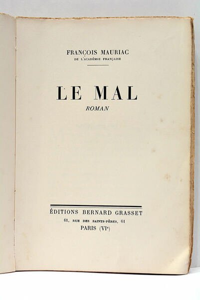 Le mal.