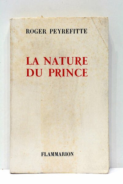 La nature du prince.