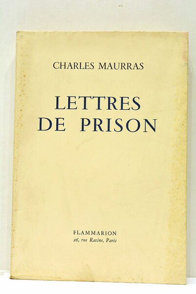 Lettres de prison.