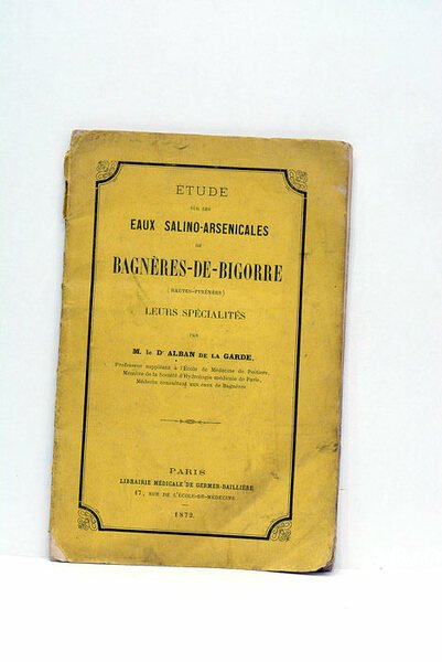 Étude sur les eaux salino-arsenicales de Bagnères-de-Bigorre (Hautes-Pyrénées).
