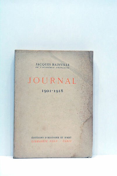Journal (1901-1918).