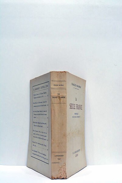 La seule France. Chronique des jours d'épreuve.