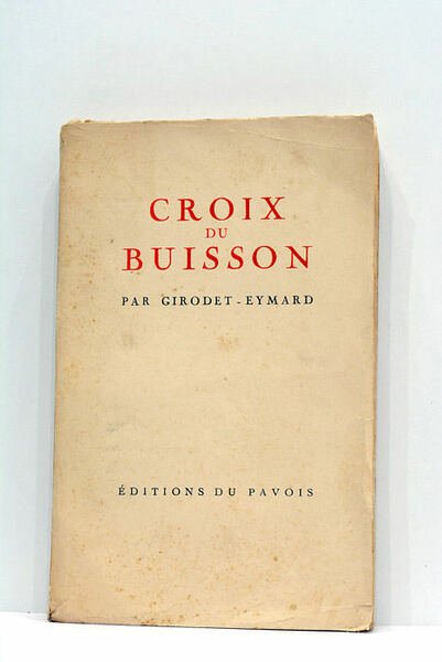 Croix-du-buisson. Un nouvel état civil. Récit.