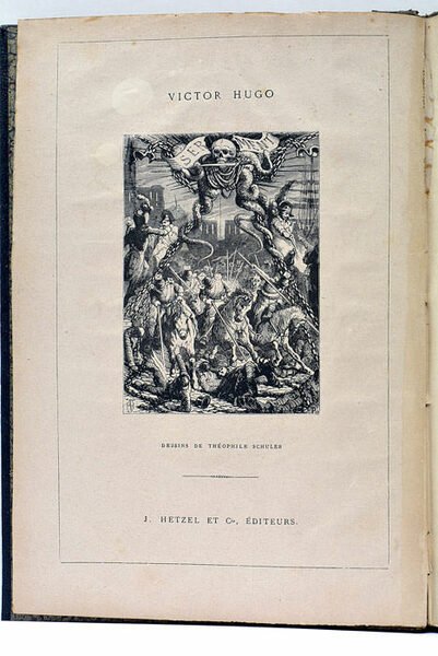 Les chatiments. Seule édition complète. Illustrations par Théophile Schuler. Gravures …