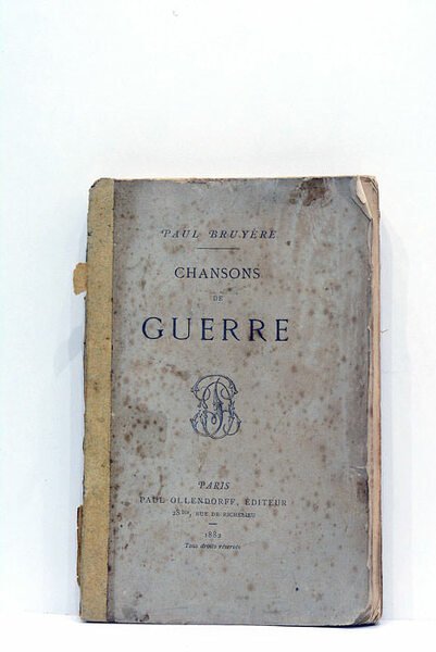 Chansons de guerre.