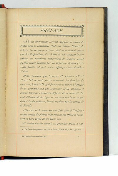 La Première Jeunesse de Louis XIV. 1649-1653. D'après la correspondance …
