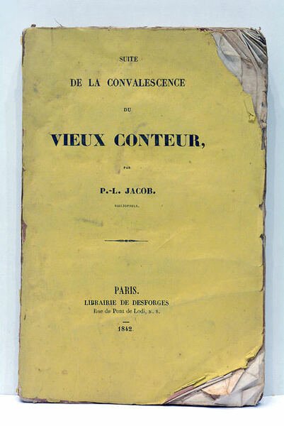 Suite de la convalescence du Vieux Conteur.