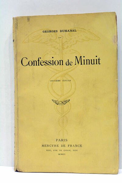 Confession de Minuit. Douzième édition.